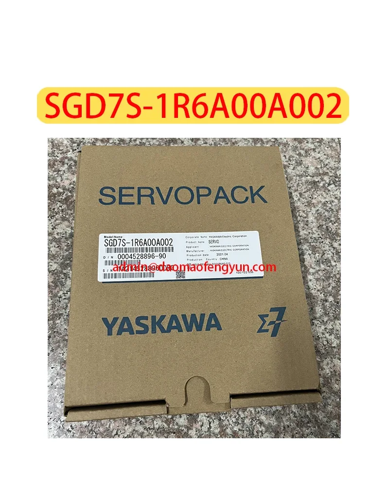 

servo motor SGD7S-1R6A00A002 Brand new SGD7S 1R6A00A002 Fast shipping，in stock