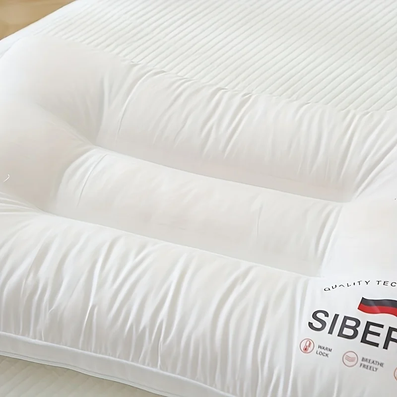 وسائد فندقية مصممة خصيصًا لحماية الرقبة ومساعدة النوم، مناسبة لمختلف أوضاع النوم