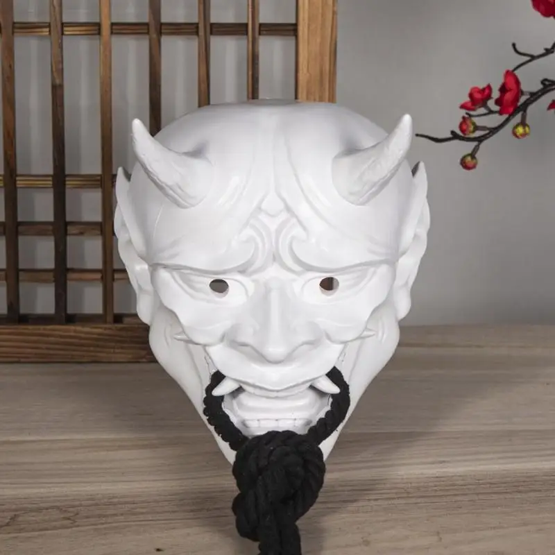 49MF หน้ากากสยองขวัญญี่ปุ่นหน้ากากหน้ากากชุดฮาโลวีนหน้ากากเต็มหน้าหน้ากาก