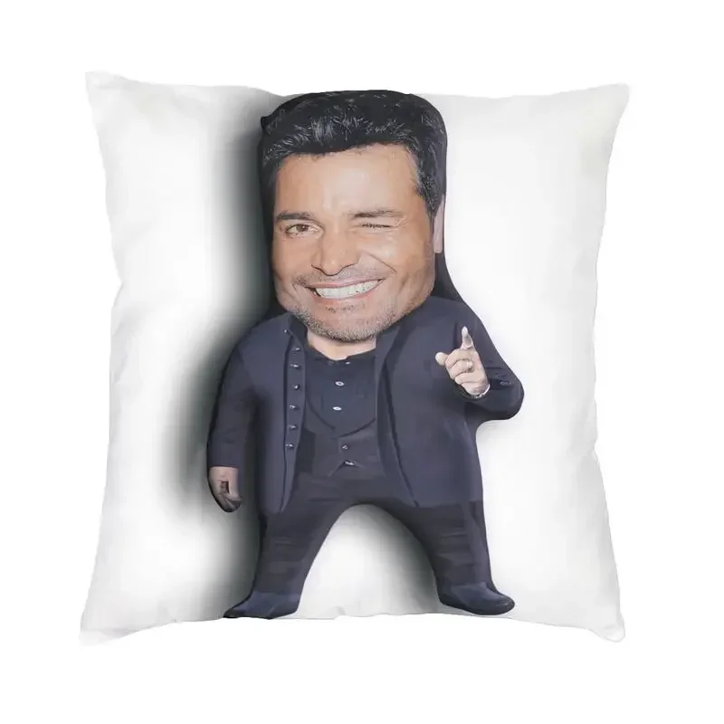 Chayanne Chiquito Meme Cushion Cover Music Singer Velvet Modern Pillows Case Home Decoration Double Sided Print Chair Cushion