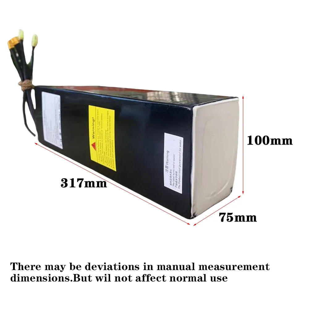 52V 19.2Ah 21700 14S4P Rechargeable Lithium Battery Pack Suitable For Dual Drive Scooter Battery