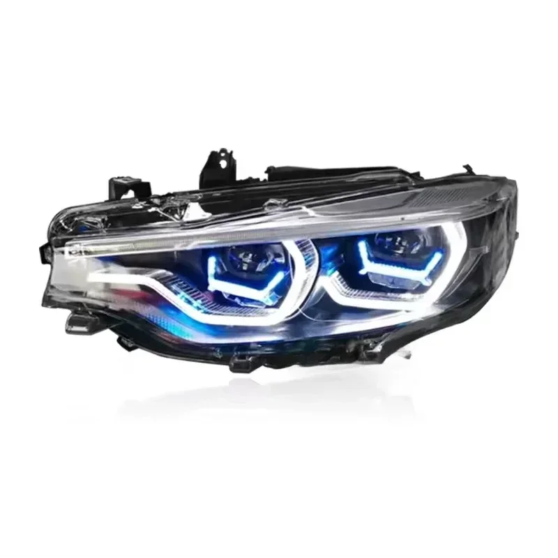 

Suitable for 13-20 BMW 4 Series F32 headlight assembly modified blue frame M4LED lens daytime running light turn signal