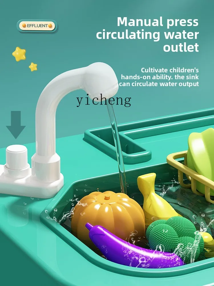 ZZ giocattoli da cucina per bambini regalo di Capodanno ragazza gioca casa cucina simulazione set da cucina ragazzo