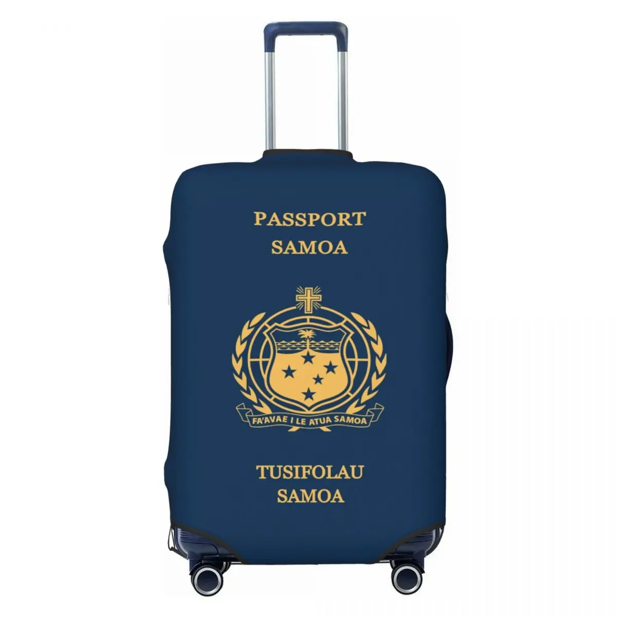 

Samoa Passport Luggage Cover Elastic Travel Suitcase Protective Covers Suit For 18-32 inch