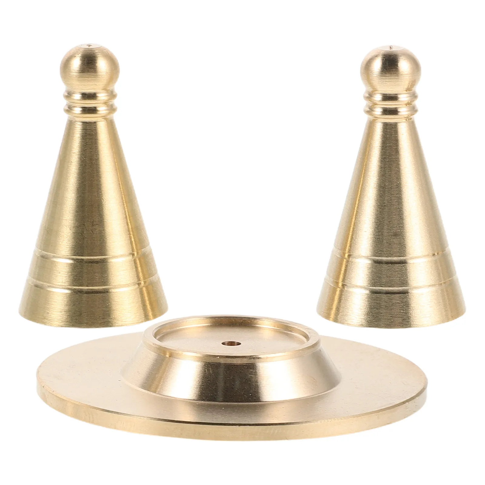 Brass Tower Incense Mold reusable Incense Cone Mold With Base Diy Homemade Incense Making Craft For Home Fragrance