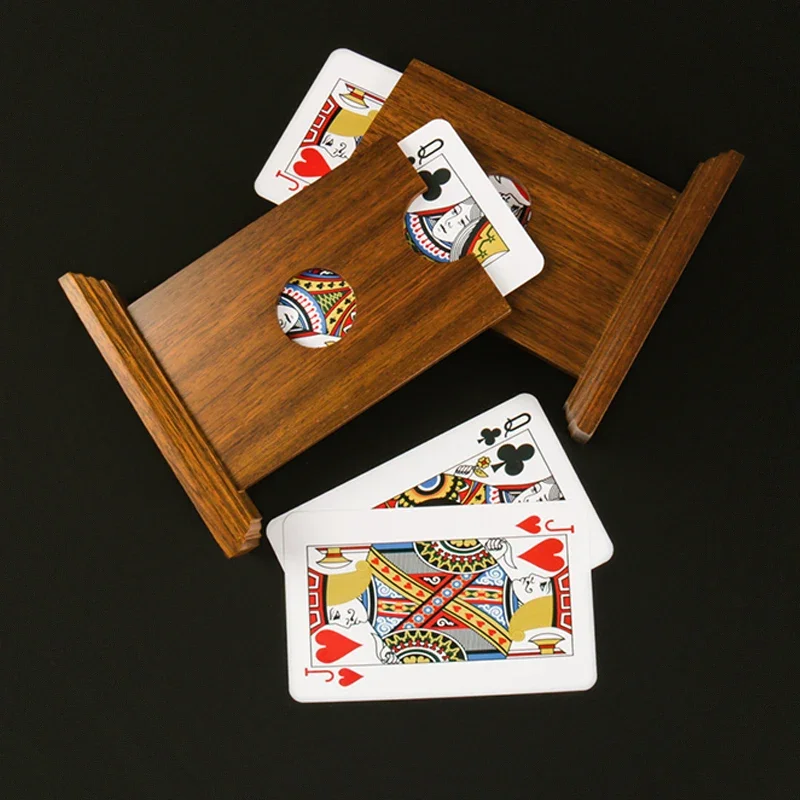 マジックカード交換ギミック-リモートノータッチカードチェンジホルダー-フライングカードスキルコレクター-トランプ-ストリートバーマジック