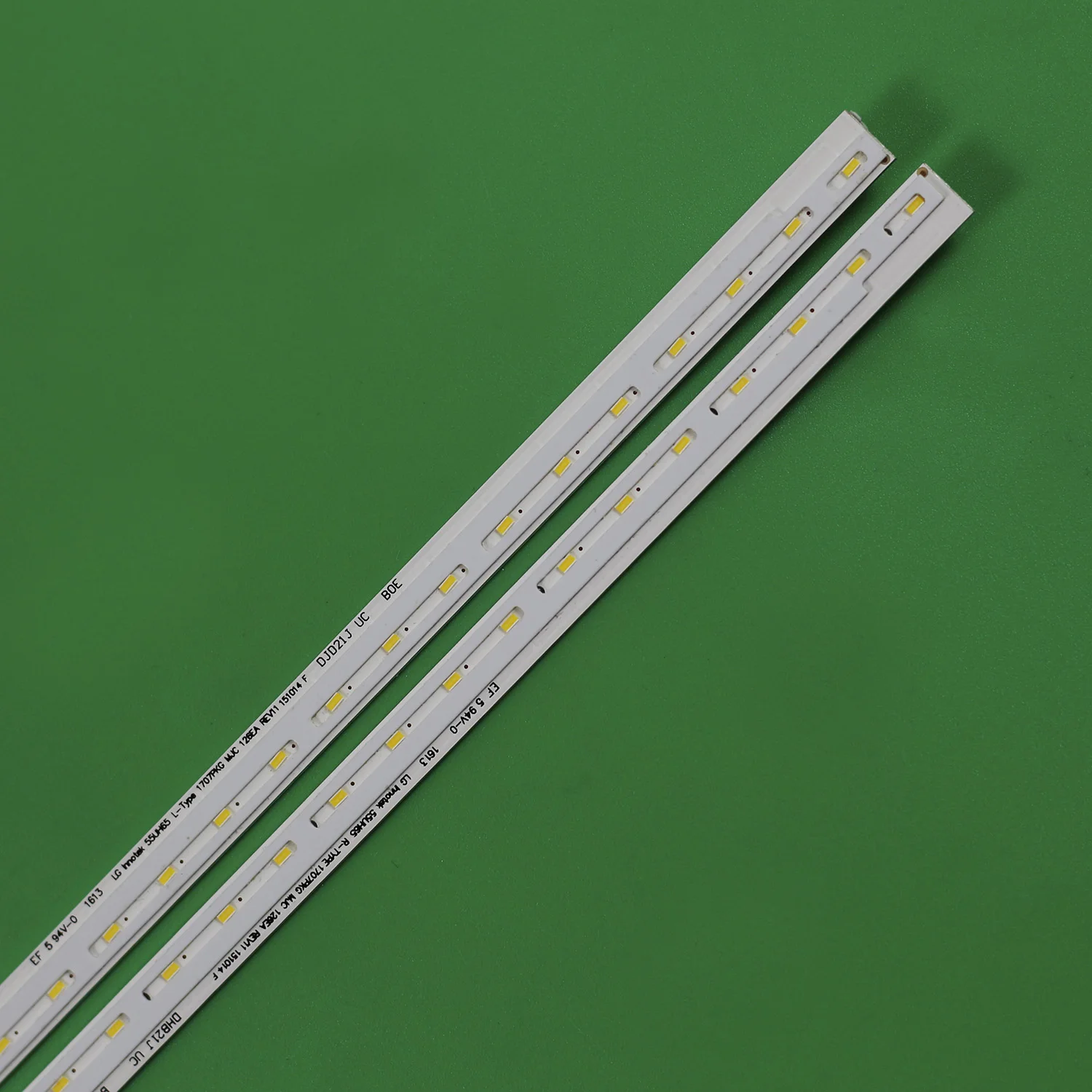 Imagem -04 - Tira de Luz de Fundo Led para lg tipo r tipo l 1707pkg 55uh664v 55uh65 63 Lâmpada 55uh65