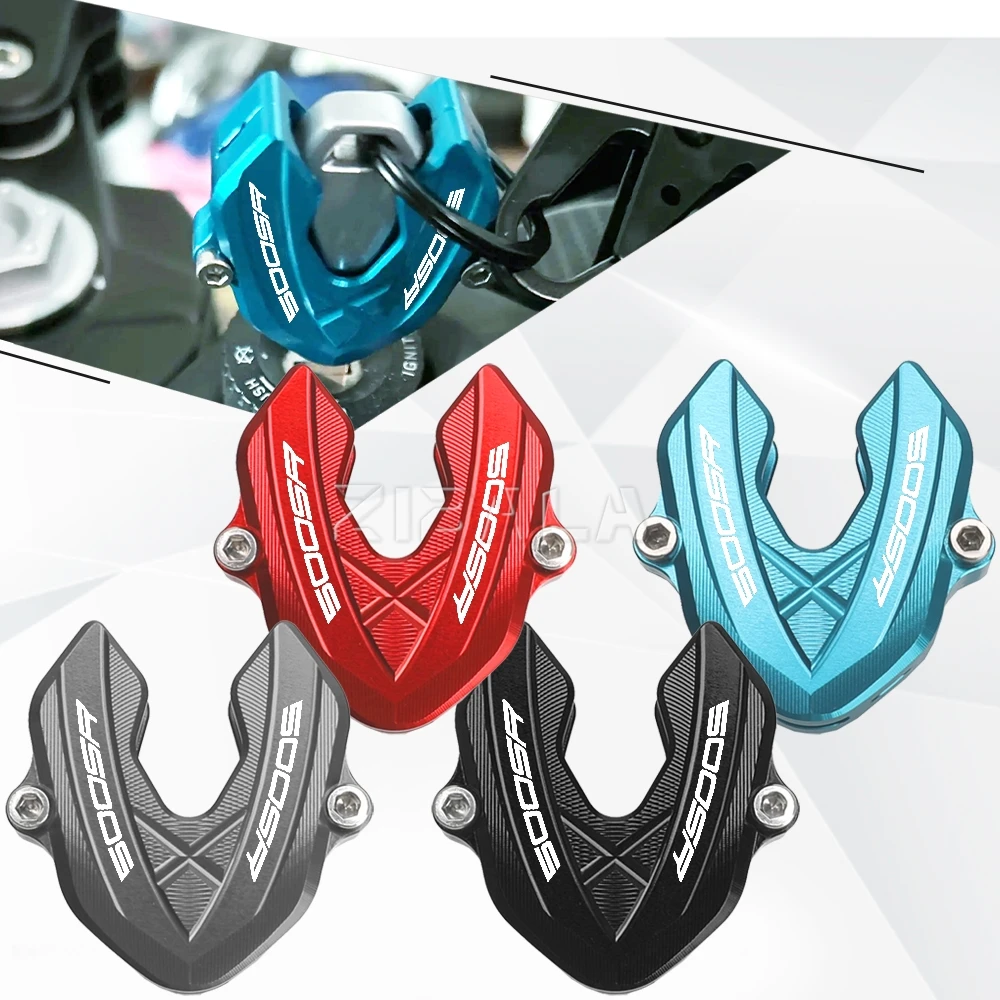 FOR CFMOTO CF MOTO 500SR VOOM 500 SR 2023 2024 2025 2026 Keychain Key Ring Keys Cover Protection Accessories Aluminum Motorcycle