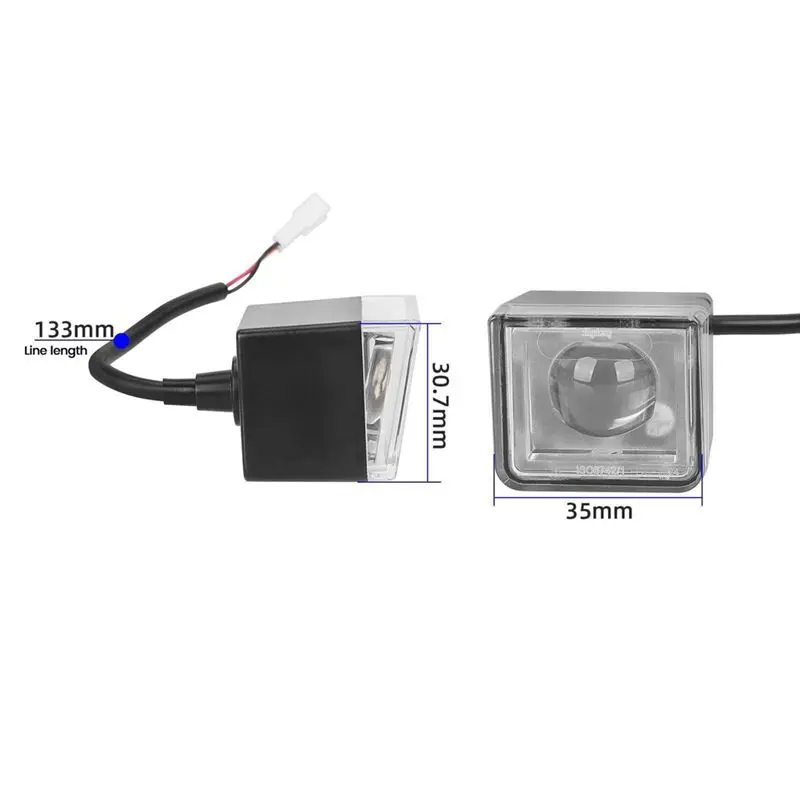 ABHY-مصباح أمامي للسكوتر الكهربائي لقطع غيار ضوء الرأس الأمامي Xiaomi 4 MI4 Lite (2Nd Gen)