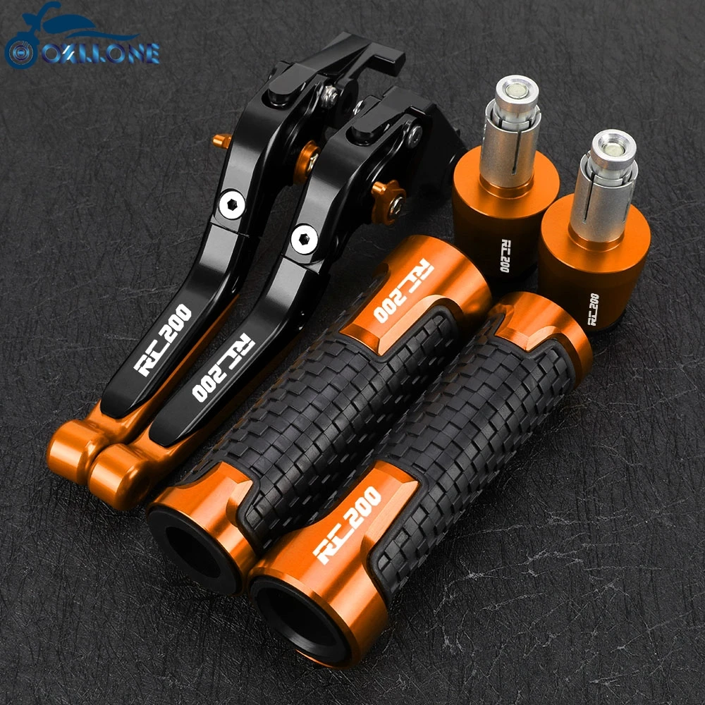 

For RC200 RC 200 2014-2021 2022 2023 2024 Motorcycle Accessories Brake Clutch Levers Handbrake Handlebar Grip Handle Hand Grips