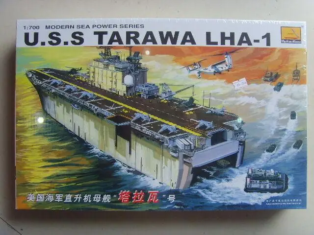 MiniHobby 1/700 80801 U.S.S.Tarawa LHA-1 Assembly model