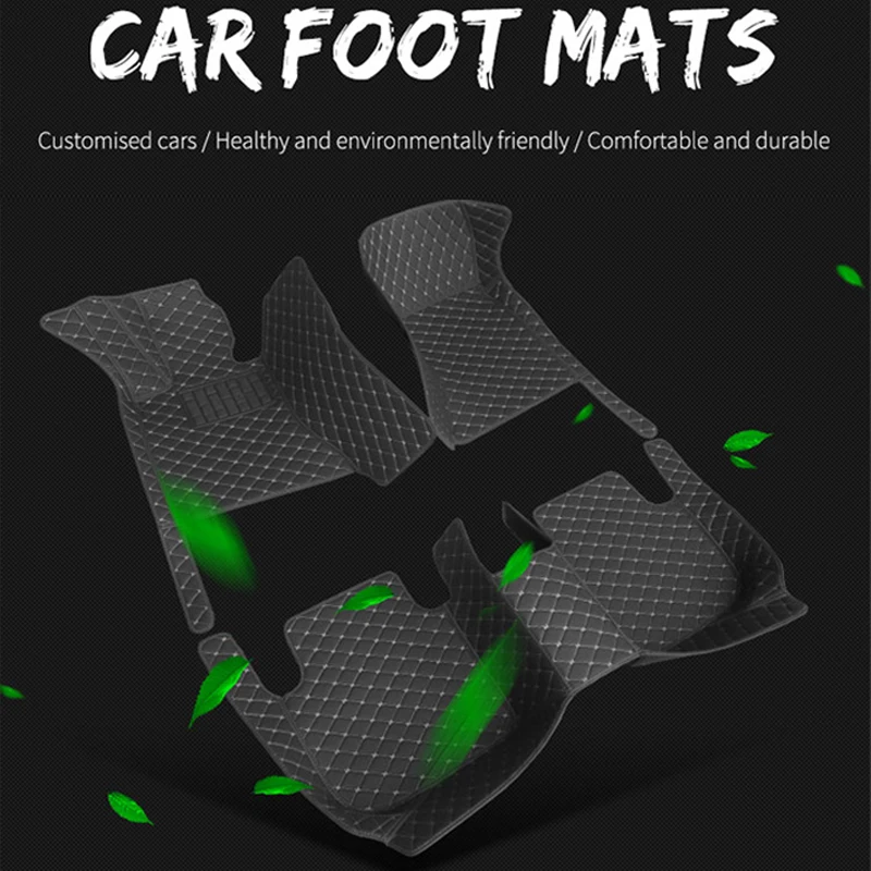 For Volkswagen VW Golf Mk7 7 Hatchback 2014 2015~2021 5seat Accessories Auto Mats Floor Dirt-resistant Carpets Foot Mats Coche