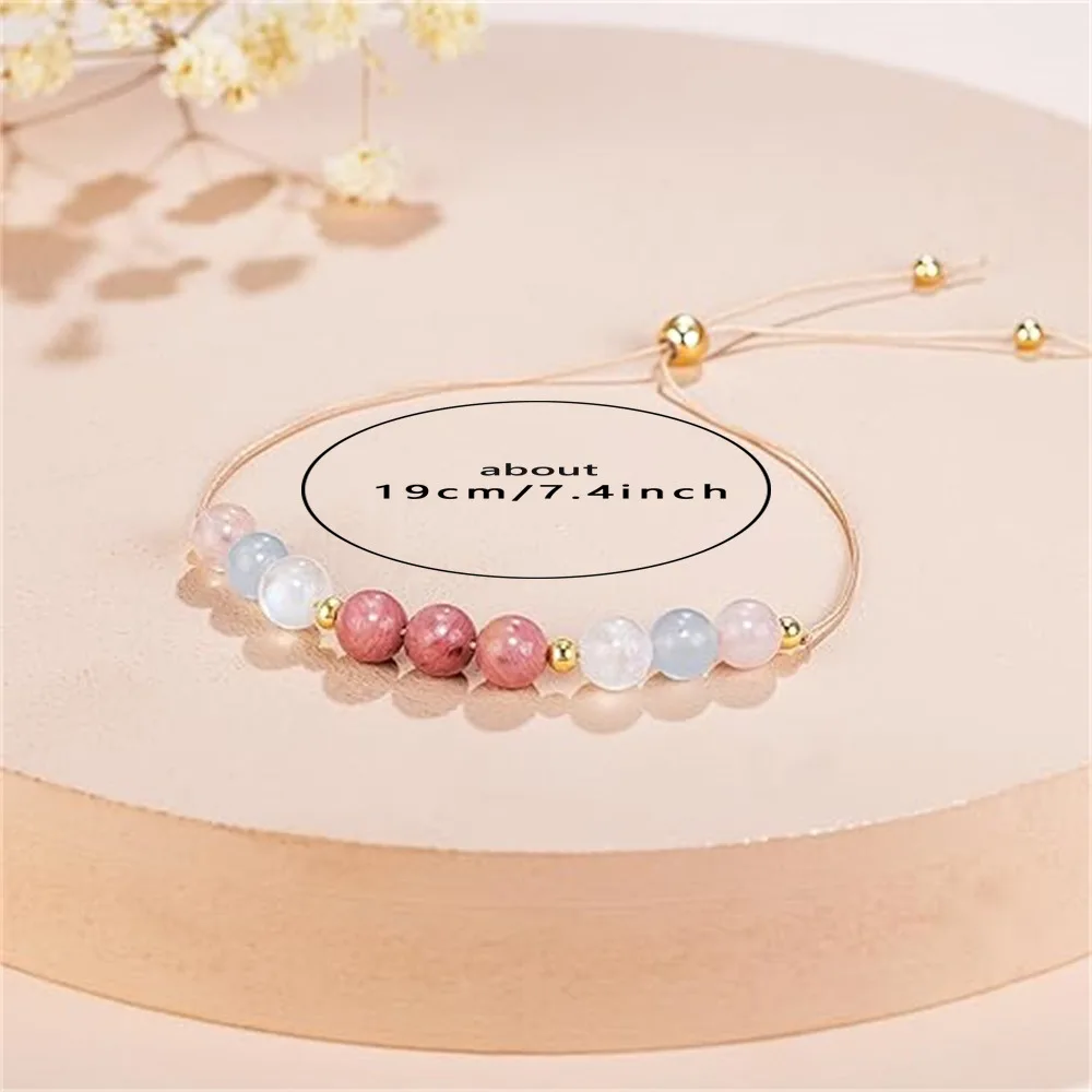 Healthy Pregnancy Gifts Healing Natural Stone Bracelet for Pregnant Women First Time Mom Gifts-BRAEAR200014