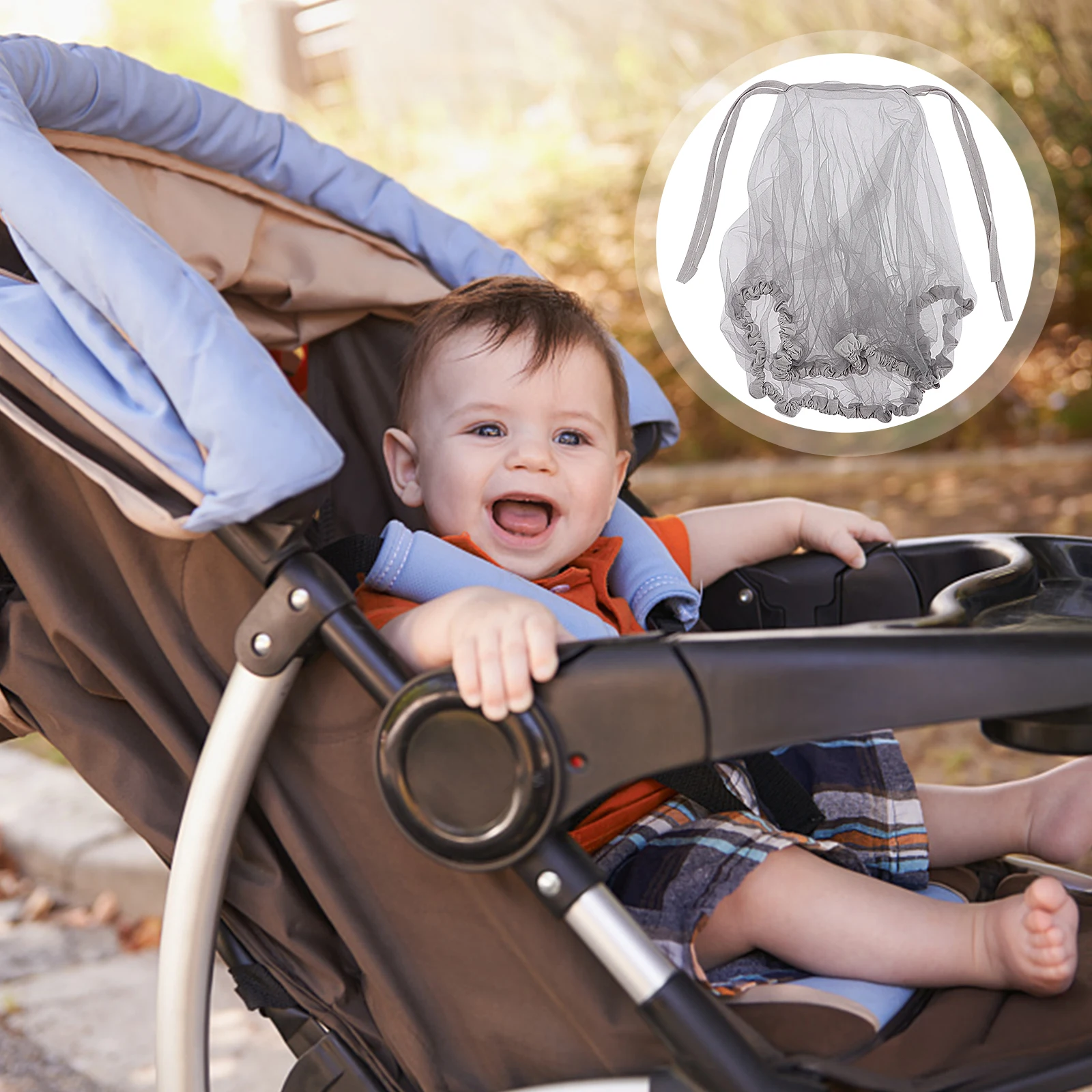 

Mosquito-proof Mesh Cover Stroller Netting Pushchair Baby Carrier Anti-mosquito