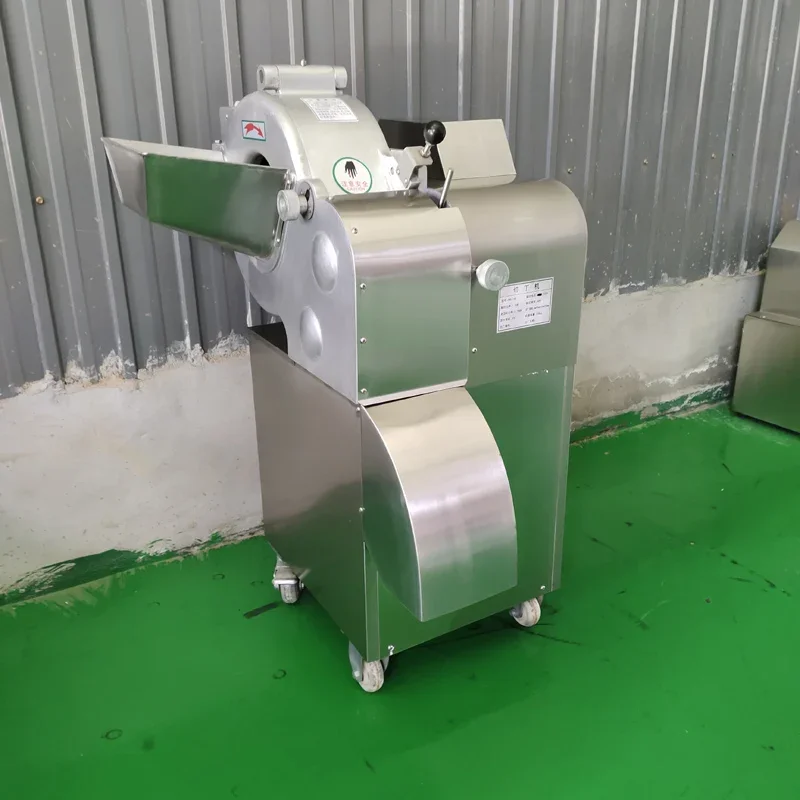 Best Selling Commercial Vegetable Cutting Machine Root Vegetable Cutting Dicer Machine Cabbage Tomato Potato Cube Dicer Cutter