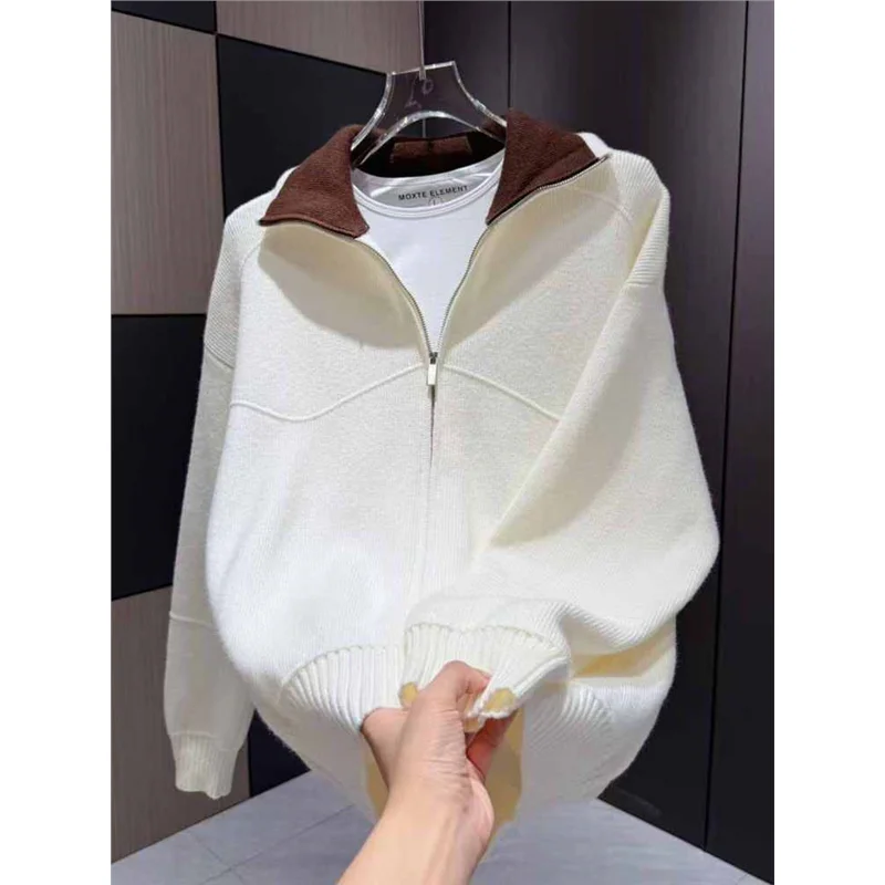 

Мужской вязаный свитер Jaet Color Blo, повседневный модный осенне-зимний элитный роскошный простой трикотаж, удобный крой