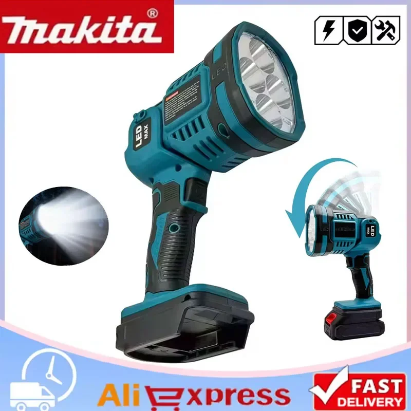 

Makita High Brightness Cordless LED Flashlight Work Light for BL1830 BL1840 Battery Perfect for Car Repair and Camping