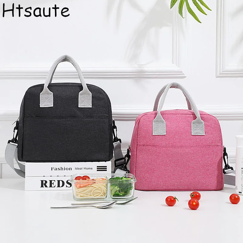 2 Styles Multifunction Large Capacity Cooler Bag Waterproof Oxford Portable Thermal Lunch Bags Women Lunch Box Picnic Food Bag
