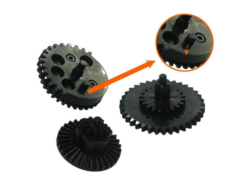 Presale Super High Speed CNC Steel Cut 40Cr Series Tactical Gear Set 12:1/13:1/16:1/18:1 for Version 2/3 Gearbox