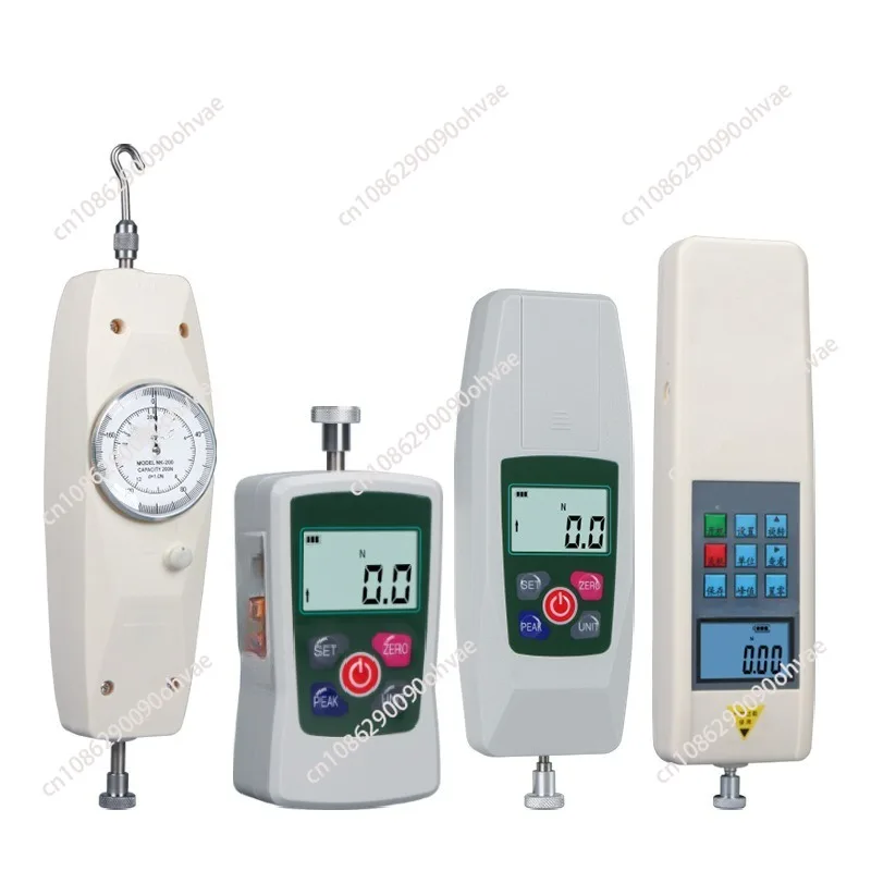 Digital push-pull force meter tensile force tester spring force meter pull thrust pressure gauge detector testing machine