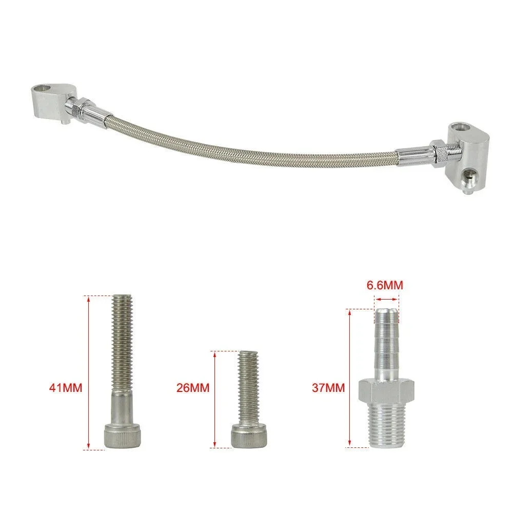 LS1 الاسطوانة المبرد البخار ميناء كروس خنق الجسم تجاوز خرطوم عدة لجنرال موتورز سلسلة LS1 #5