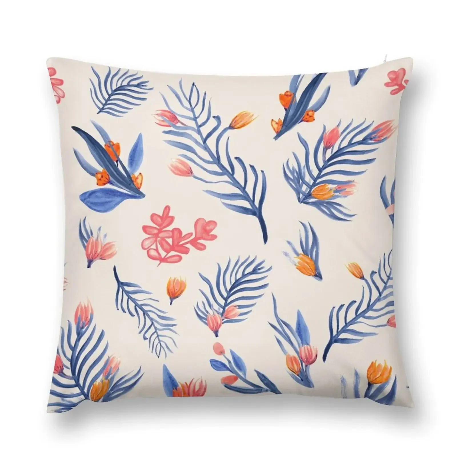 

Succulent garden pattern on cream Throw Pillow Cusions Cover Pillowcase Throw Pillow Covers Pillowcase Cushion pillow