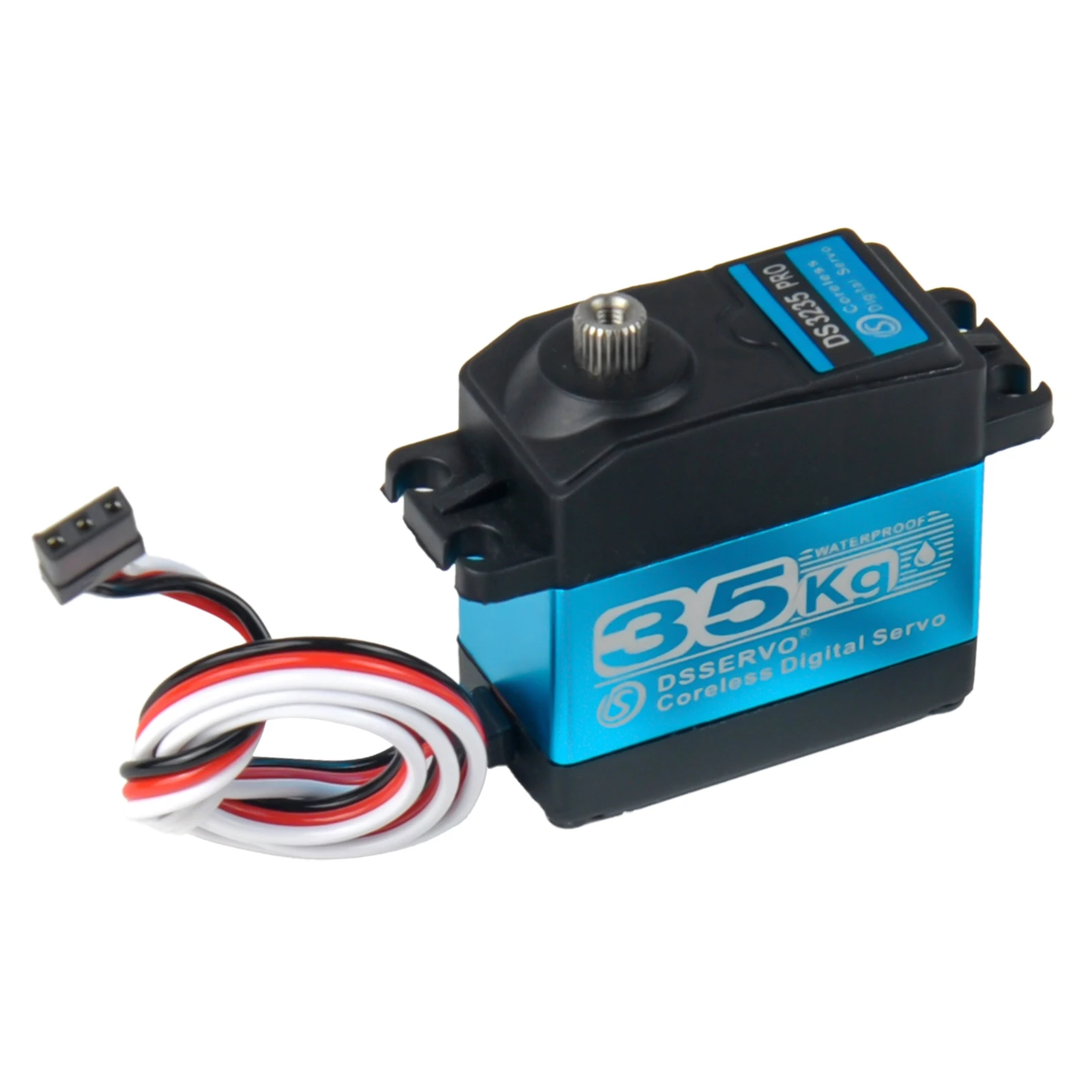 4PCS/Set 35KG DS3235 PRO Digital Servo Coreless Motor  Steel Gears 180/270 Degree With 25T Arm Servos DIY Parts For Car/Robot