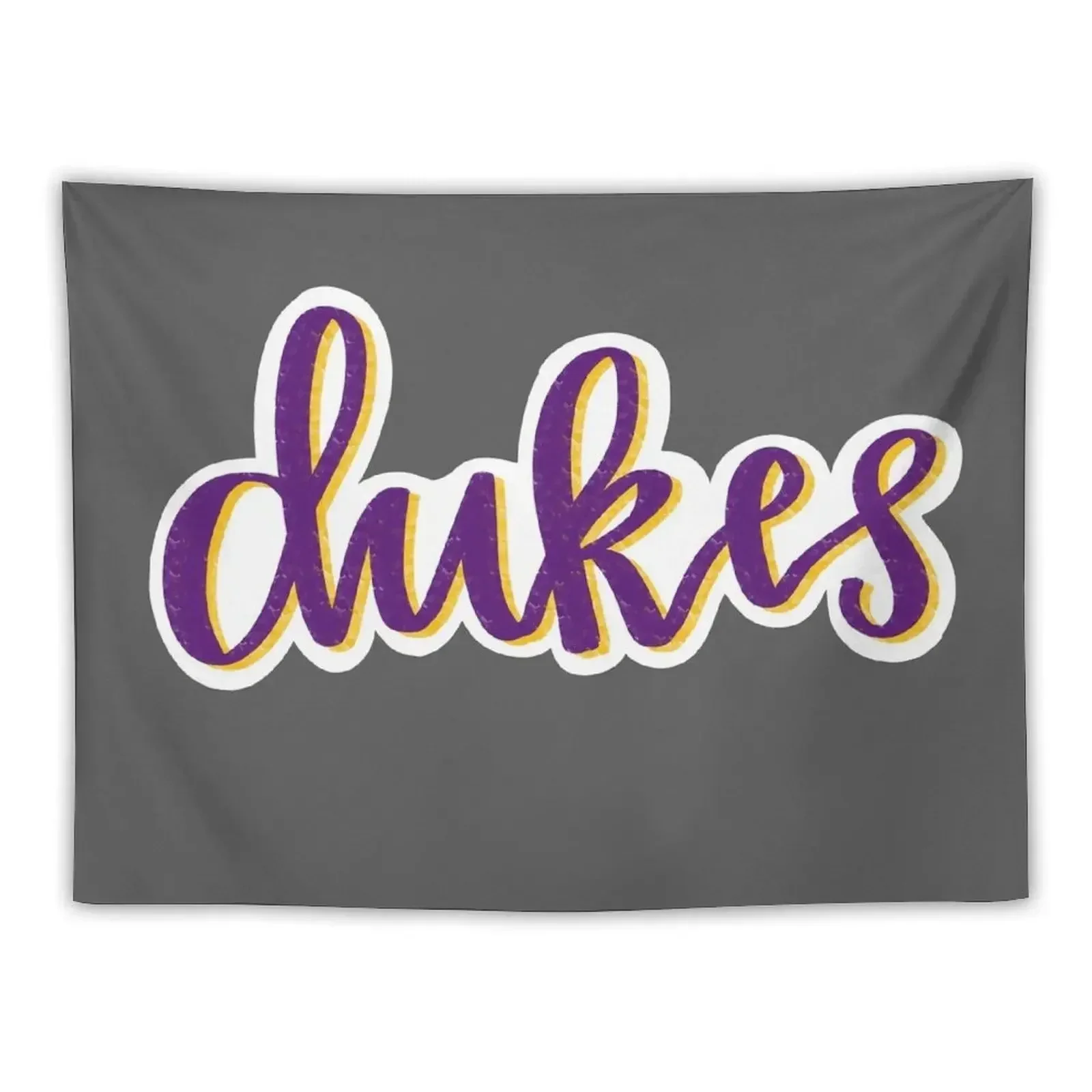 

Dukes Retro Calligraphy Tapestry Wallpaper Bedroom Bedroom Decor Cute Decor Tapestry