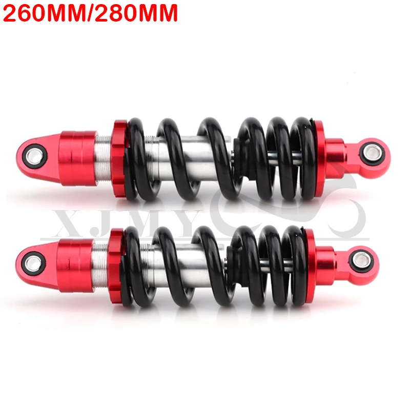 

260mm 280mm Off-Road Motorcycle Aluminum Alloy Shock Absorber Rear Shock Absorber Suitable for Motorcycle Off-Road ATV Monkey