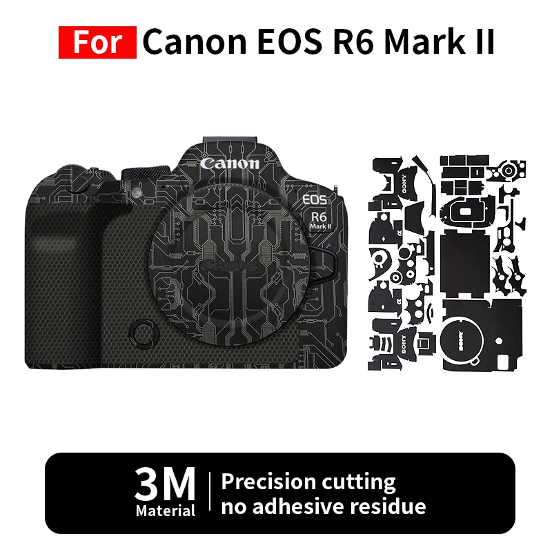 

Mebont For Canon R6ii Skin Canon EOS R6 Mark ii Camera Sticker Protective film full coverage protection no residue
