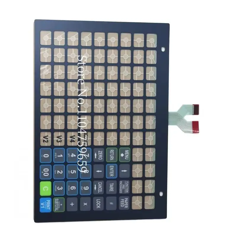 Brand New bPlus-H2 Keyboard Set English Version for Mettler Toledo bPro Hanging Scale Parts Key Sheet and Internal Circuitry