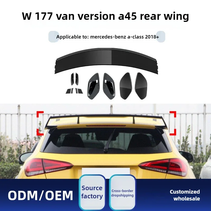 

Подходит для Mercedes-Benz A-Class W177 A180 A200 A220 A45 AMG 2018 + модификация верхнего крыла