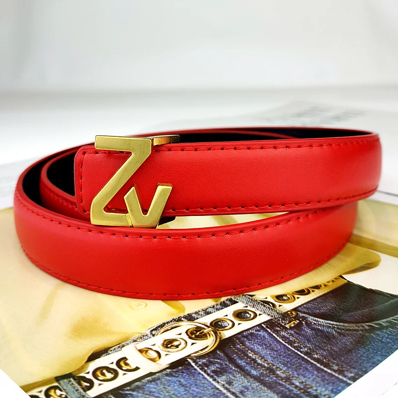 حزام خصر نسائي بإبزيم زدف، فاخر خفيف، بسيط وراقي، متعدد الاستخدامات، حزام خصر نسائي متوفر في المخزون، شعبي عبر الحدود