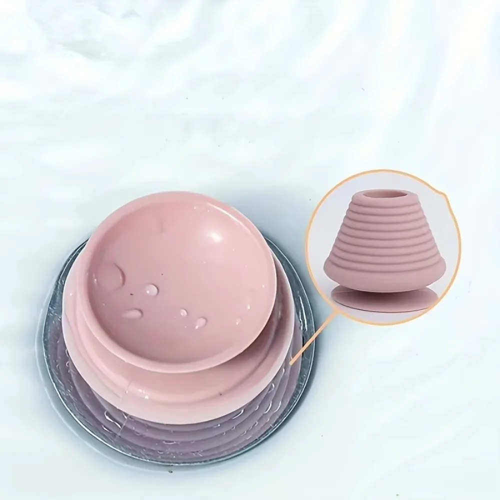 New Silicone Tub Stopper Leakage-proof Universal Bathtub Drain Plug Anti-Clogging Replacement Drain Stopper Bathroom Bathtub
