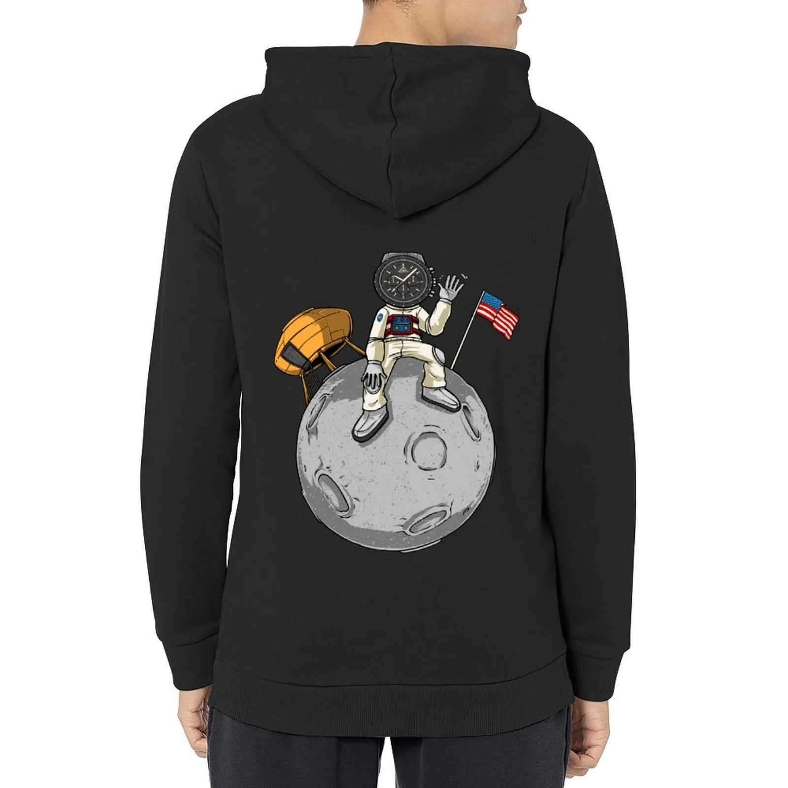 

First Watch Worn On the Moon Hoodie men's clothes men's winter sweater anime clothing winter clothes men's hoodie sweatshirt