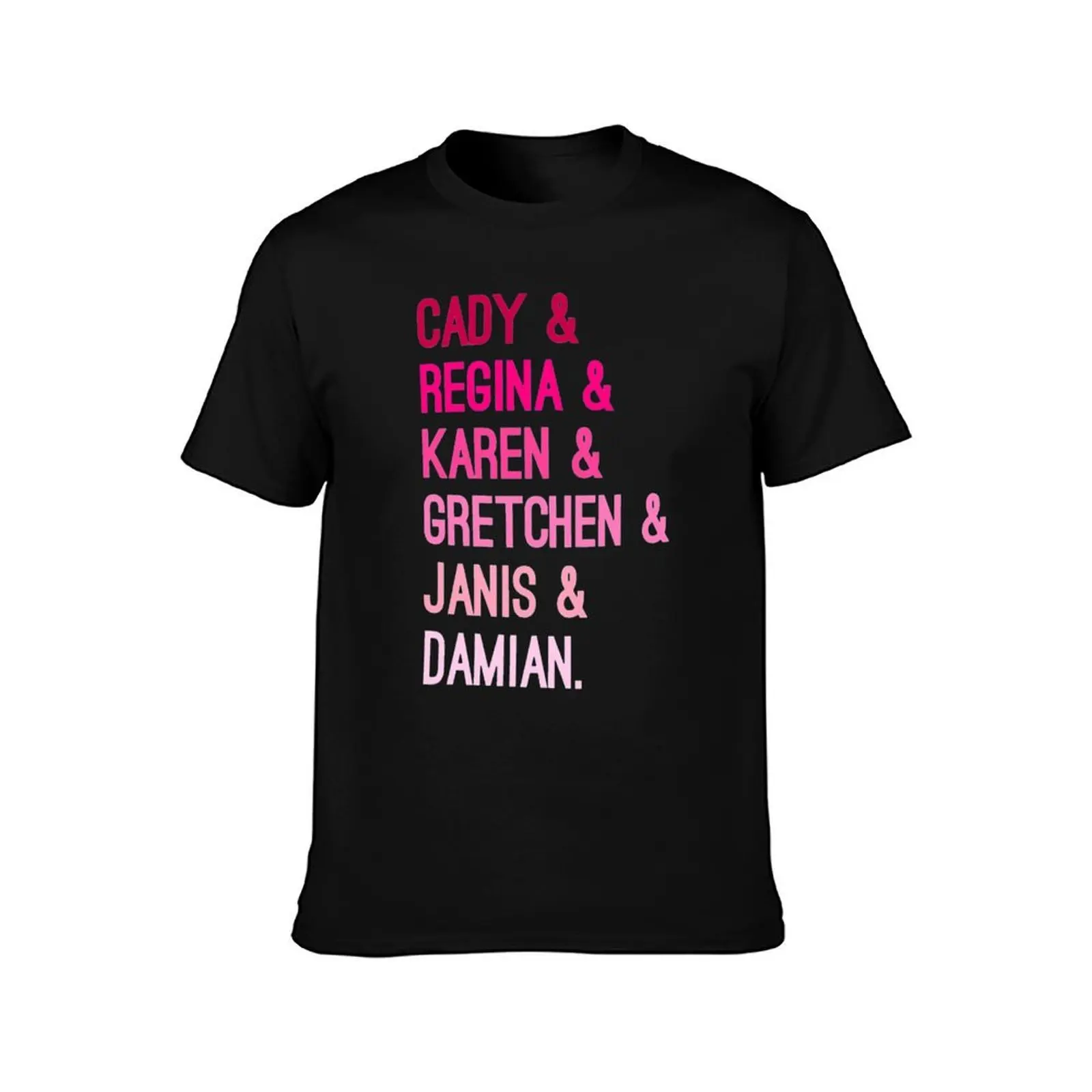 Mean Girls Characters T-Shirt anime t shirts oversize anime t shirts for man T-Shirt - view 2