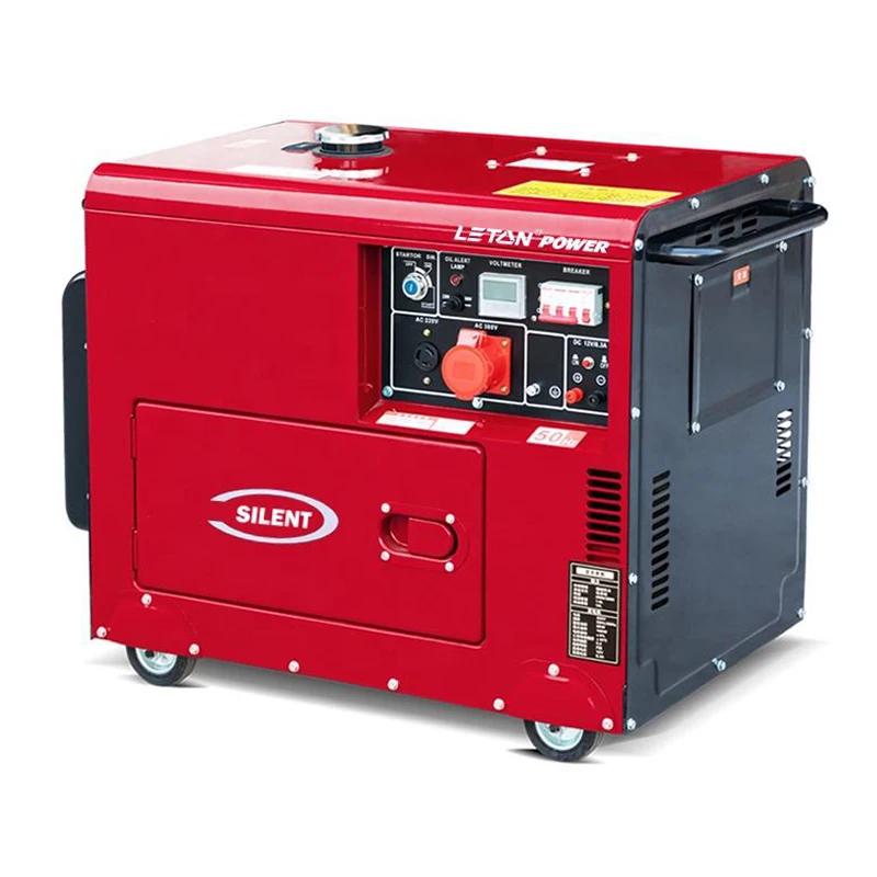 

LETON power 110v 220v german 5kw 8.5kw 7.5kva 10 kva 10kva super silent kipor generator price generators 10kva