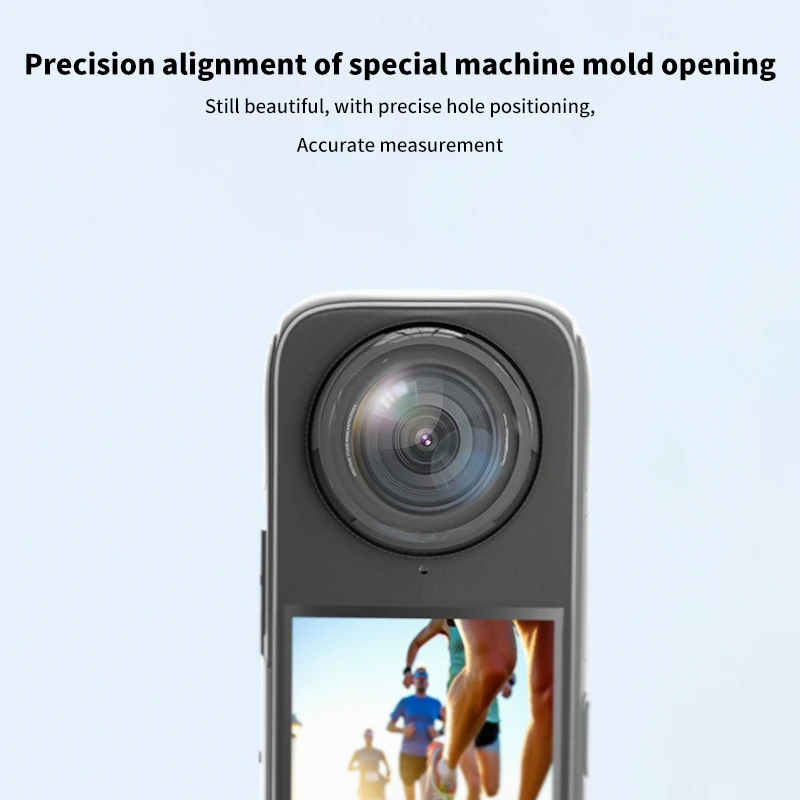 Lens Guards Anti-Scratch Removable For Insta360 X4 Dual-Lens Cap Action Camera PC/Glass Lens Protective Protector Accessories