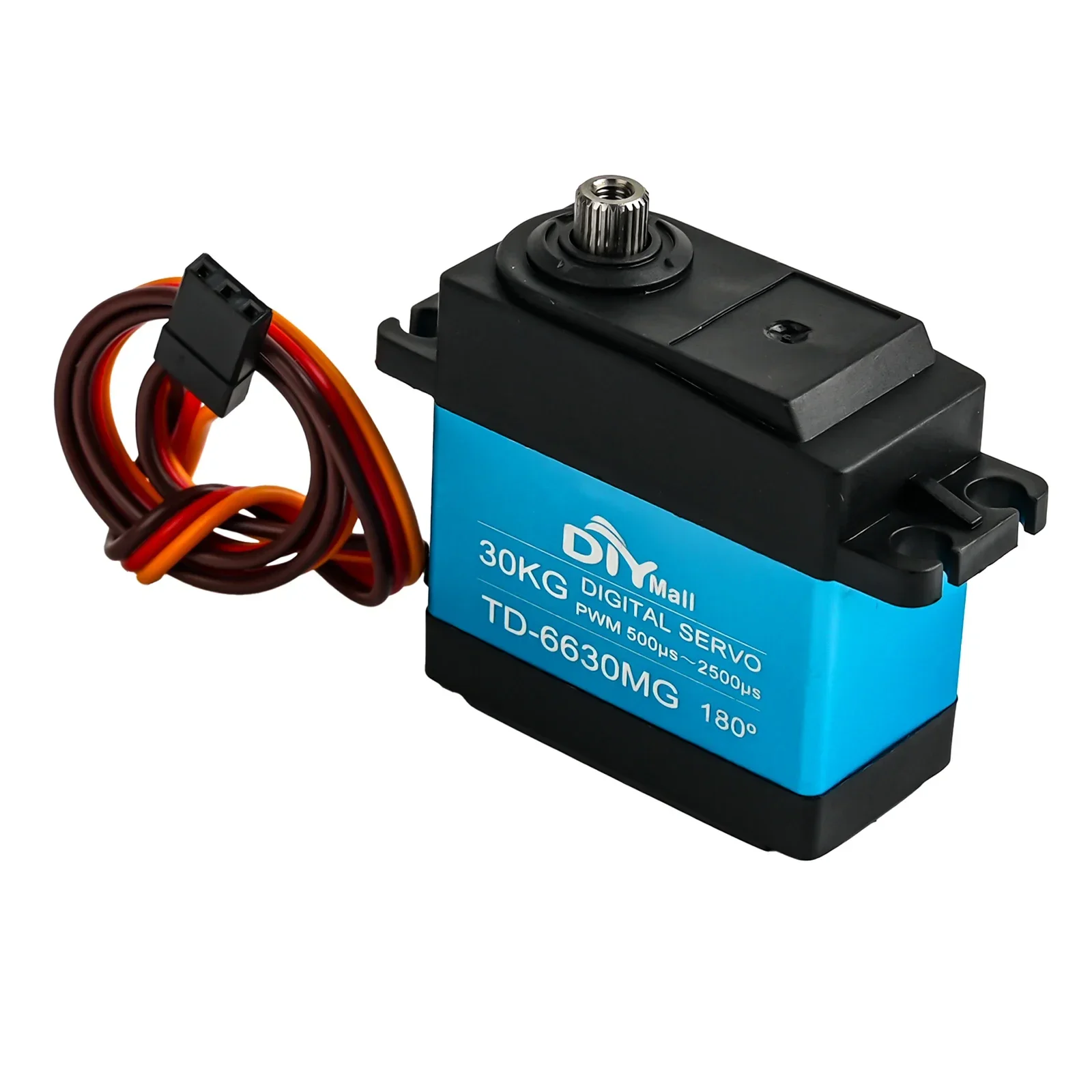 Waterproof Servos Motor 30KG High Speed Metal Gear Digital Servo 180/270 Degree for 1/8 1/10 Scale Baja RC Cars Crawler Airplane