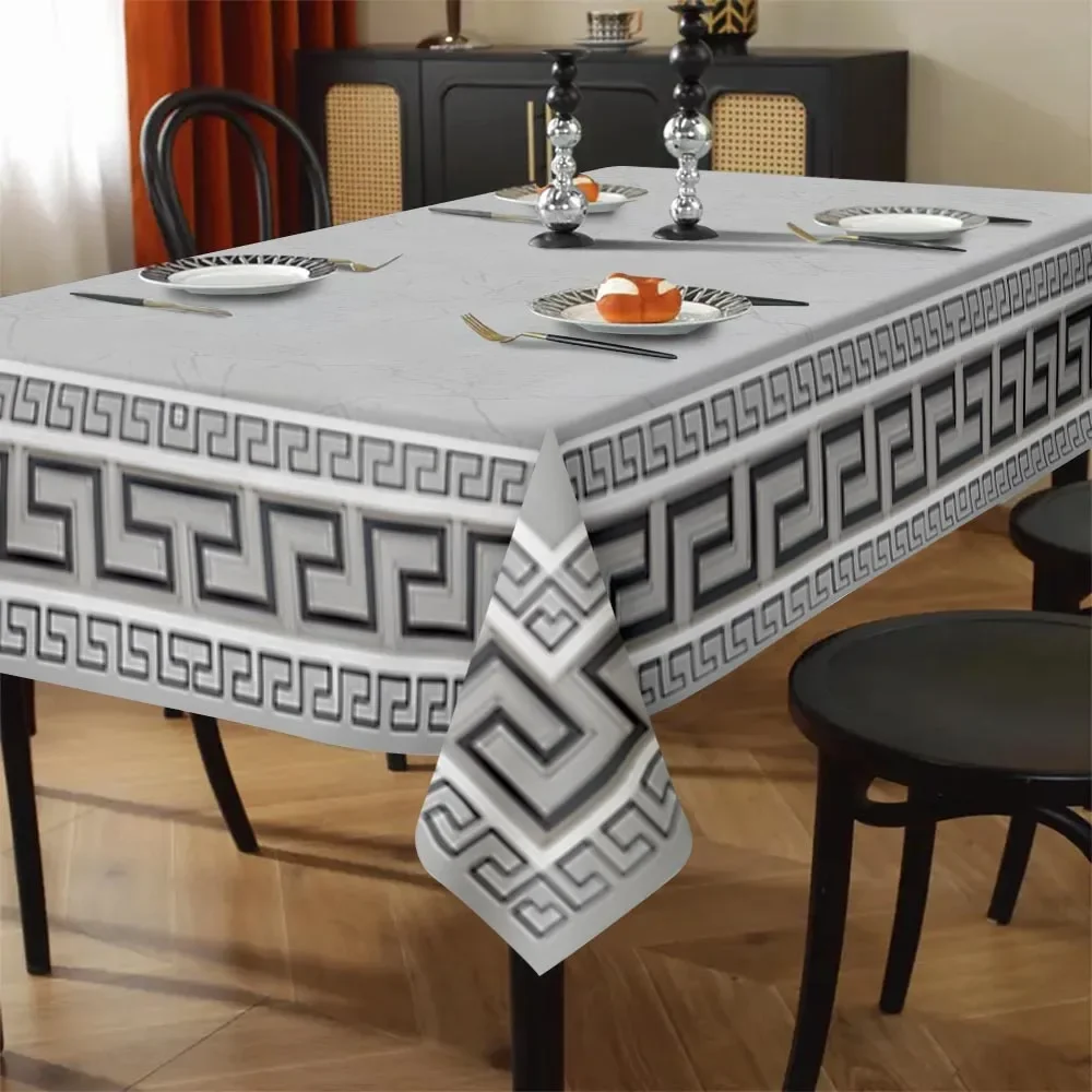 High-end minimalist patterned tablecloth - suitable for picnics, camping, and weddings