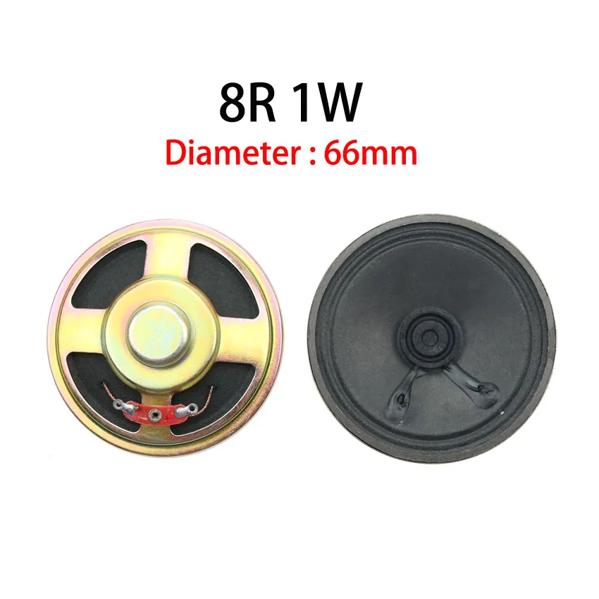 2piece 1W 2W 8R acoustic speaker 8 ohms speaker diameter 26 32 36 40 50 57 66 77 mm circular speaker for audio and electronics