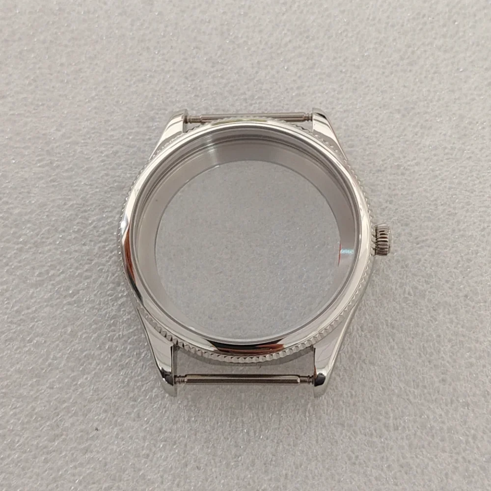42.5mm Watch Case Stainless Steel Polished Case for ST3600/ST6497 Manual Mechanical Movement Watch Parts Suitable for 37mm Dial