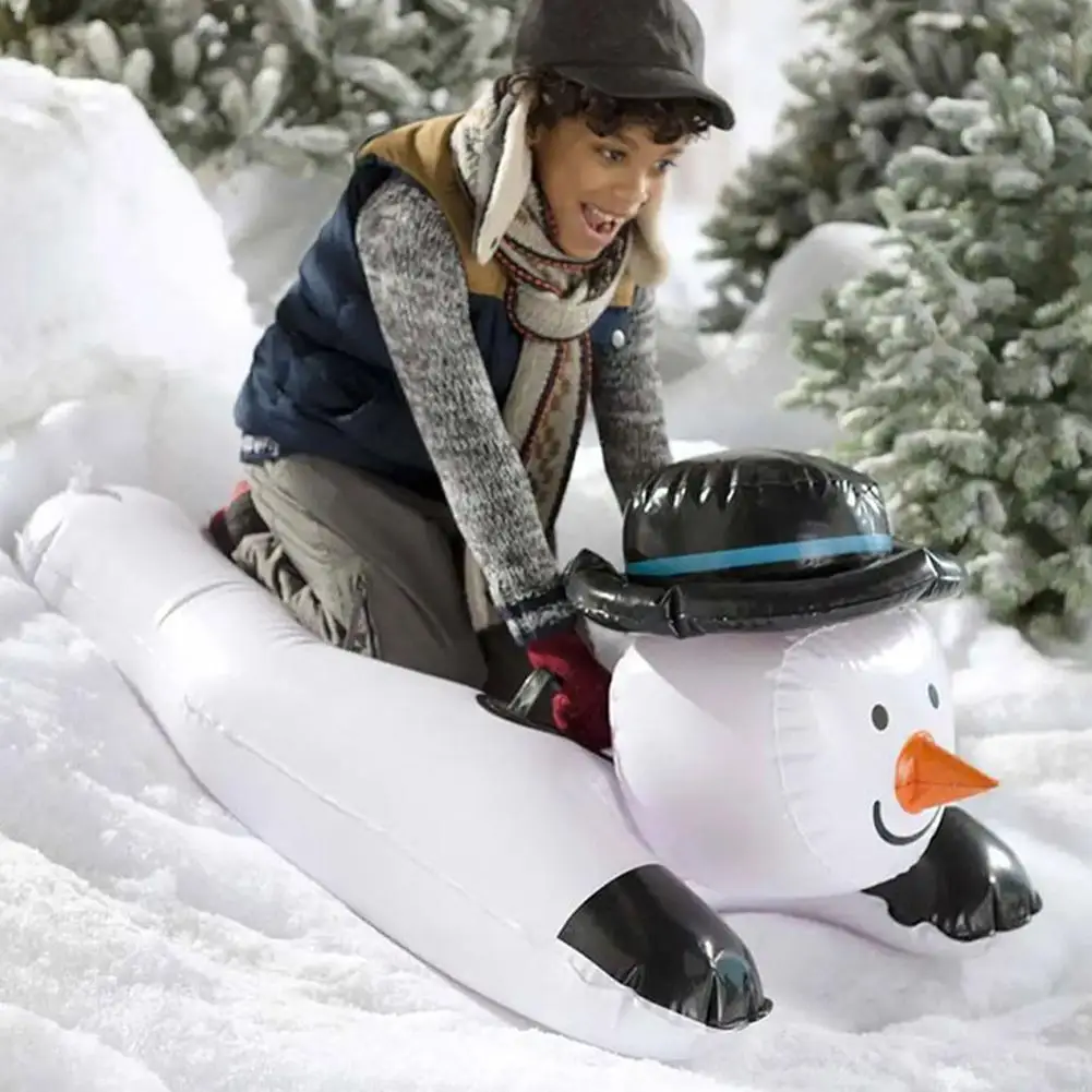 

Надувная снежная трубка для взрослых, утолщенный сноуборд, зимнее спортивное оборудование на открытом воздухе для семейных занятий