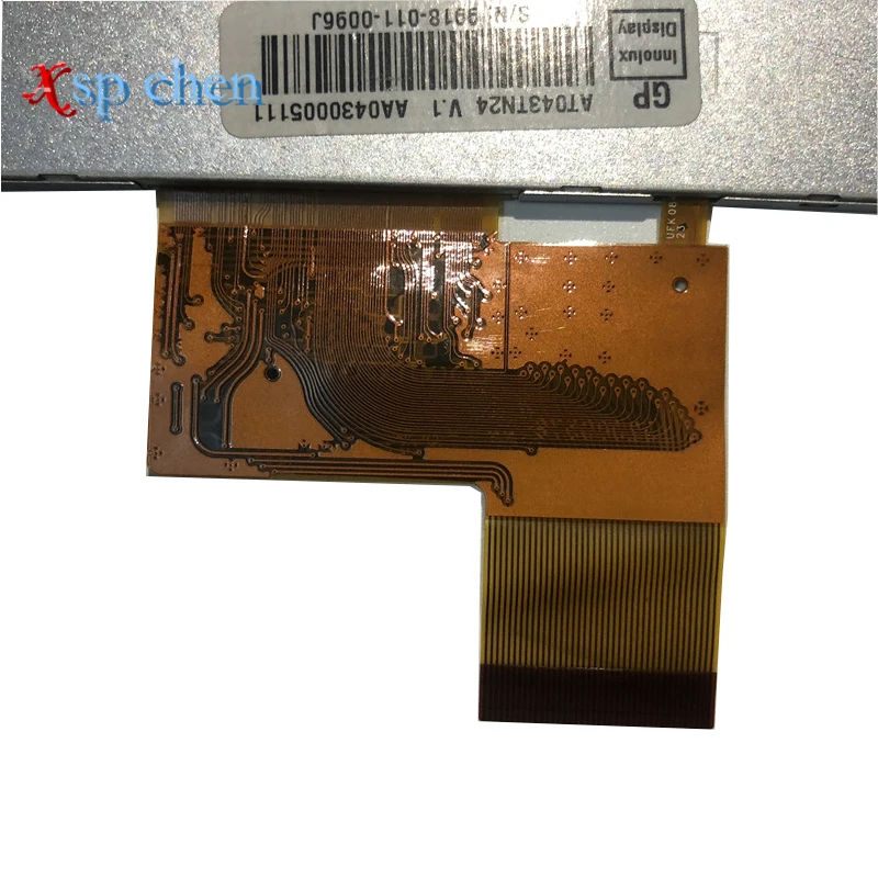 4.3 inch LCD screen 40PIN  32000579-04 AT043TN24 V.1 AT043TN24 V.7