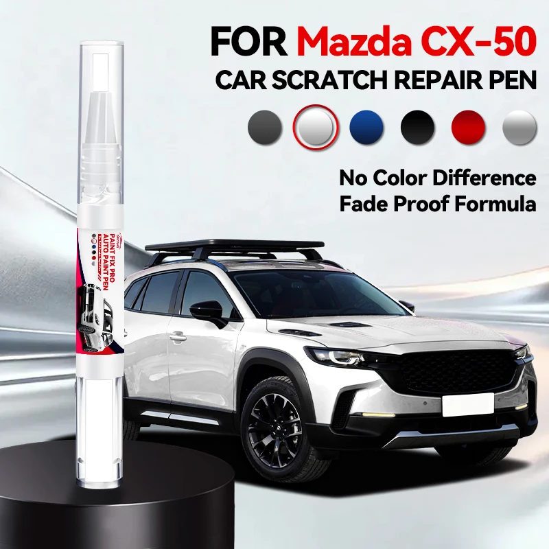 

Ручка-корректор для ремонта лакокрасочного покрытия Mazda CX50 2022-2025 BP, средство для удаления царапин, аксессуары для авто DIY, черный, белый, серебристый, синий, серый, коричневый
