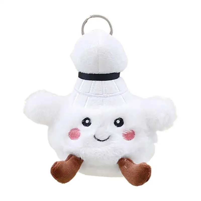 

Stuffed Key Chain Cute Badminton Doll Keyring Decorative Plush Toy Key Chain For Kids Adults Cartoon Bag Pendant For Backpacks
