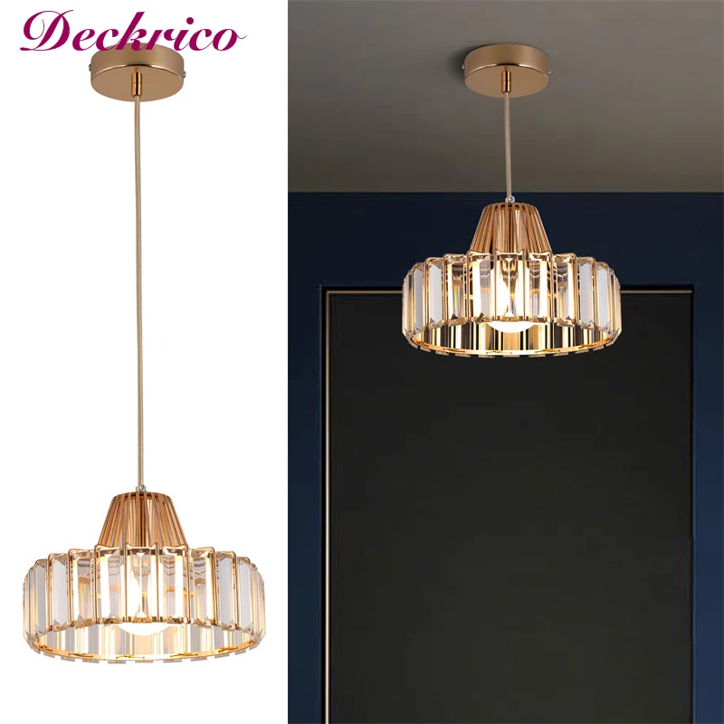 

Modern Indoor Chandeliers Luxury Adjustable K9 Crystal Lamp Corridor Aisle Lighting Fixtures Stair Pendant Lights Lustre Fixture