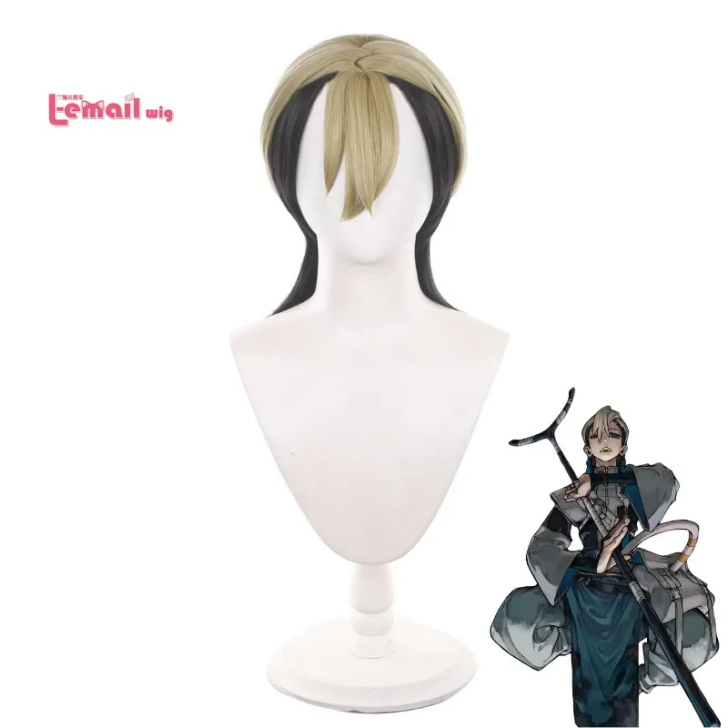 

Парик L-email для косплея Zanka Nijiku из аниме GACHIAKUTA, для Хэллоуина, для мужчин и женщин, для ролевых игр + бесплатная шапочка для парика