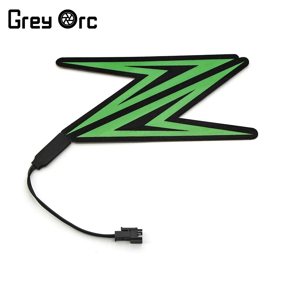 

For Kawasaki Z 900 Z 650 Z 900 Z 750 Z 1000 Z 250 Cold Light Lamp Sticker Motorcycle Ornamental Tank Logo Decal