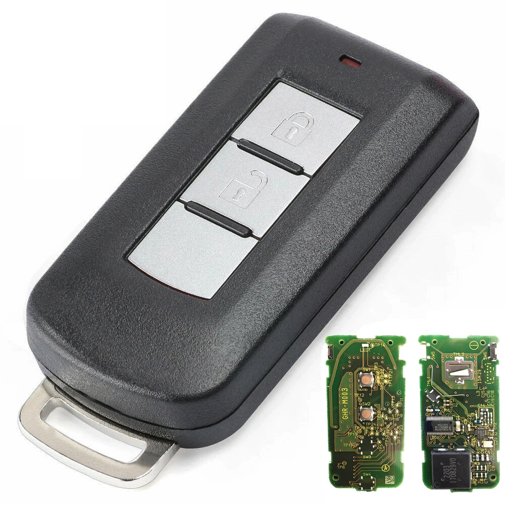 YOCASTY GHR-M004 M003 Smart Keyless Remote Key NCF2951X CHIP 433mhz For 2014 - 2019 Mitsubishi Pajero Sport L200 Dodge Attitude